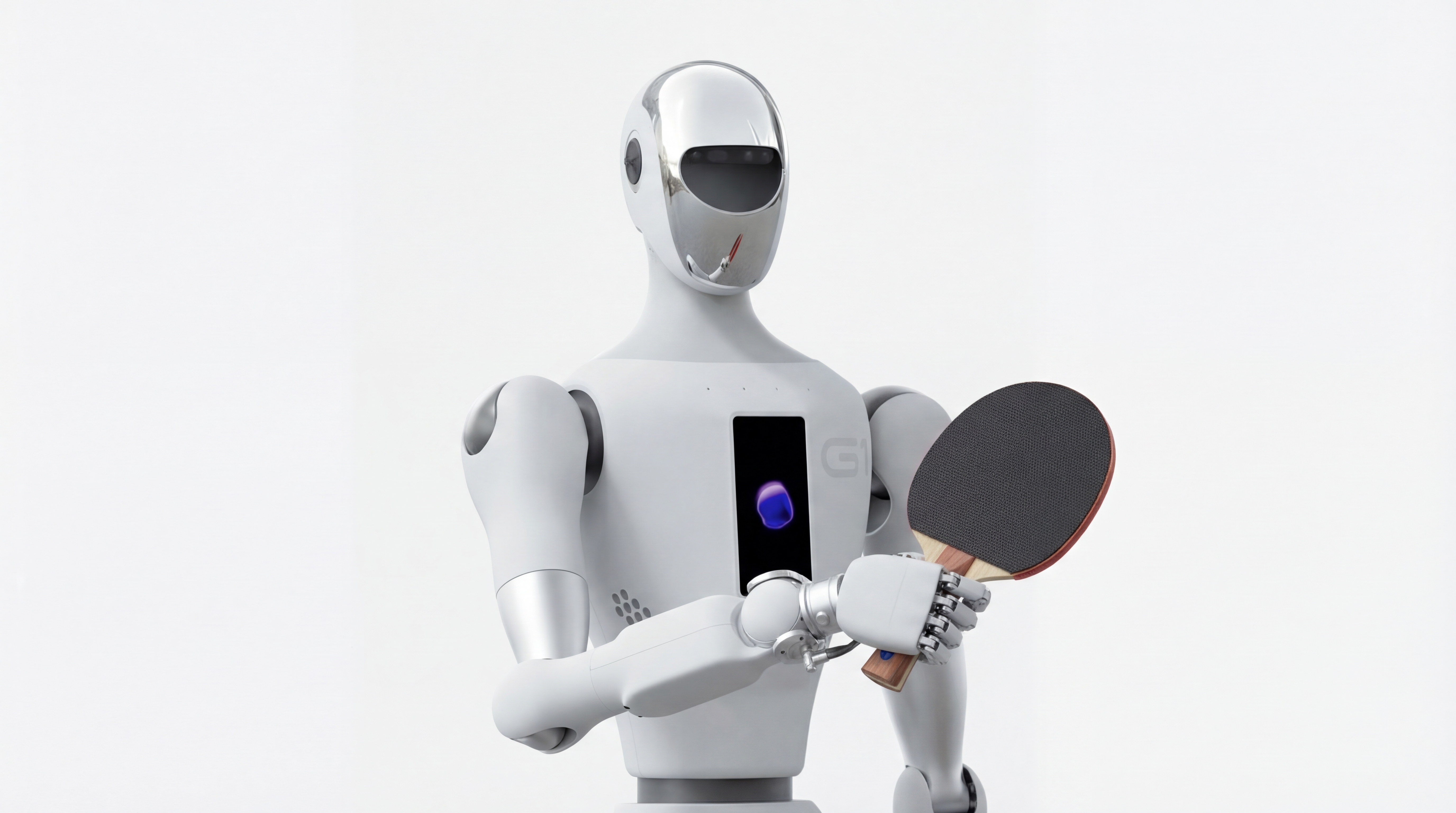 Unitree G1 humanoid robot in simulation